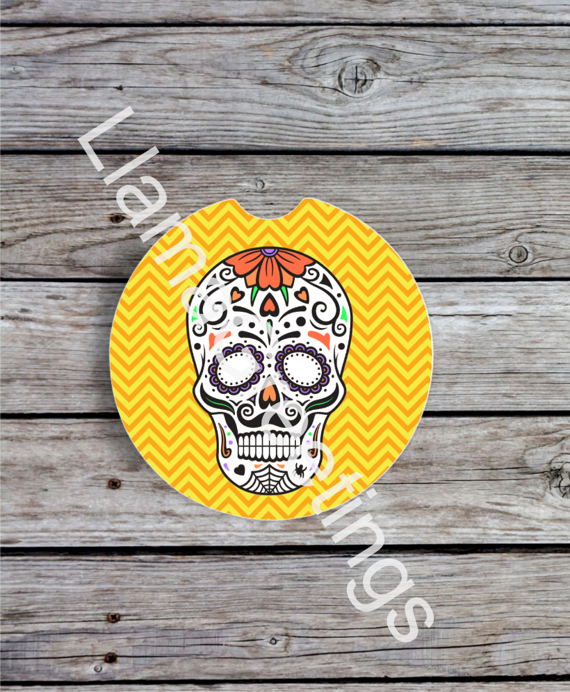 Sugar Skull Yellow