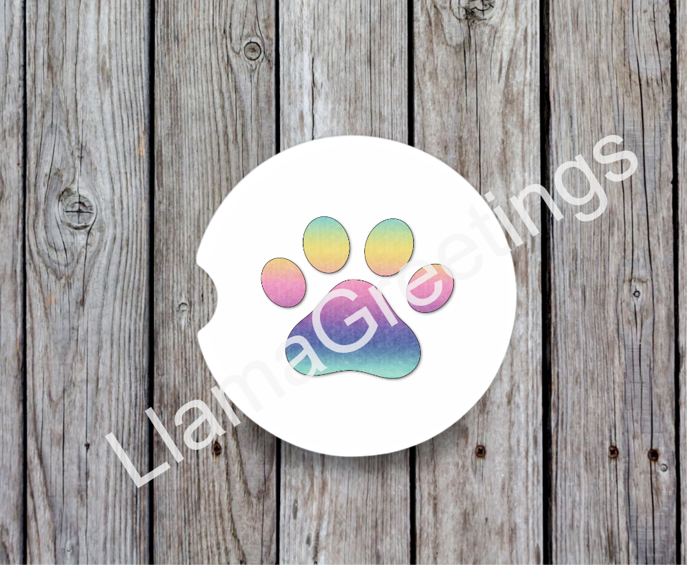 Pet Paw Rainbow